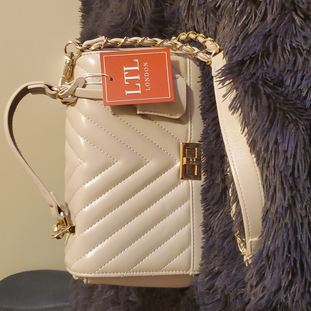 LTL London Cannes Bag in Cream